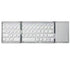 3Folding Keyboard Mini Wireless Keyboard Foldable Dual Bluetooth Keyboard with Touchpad for Windows Android IOS Ipad Phone
