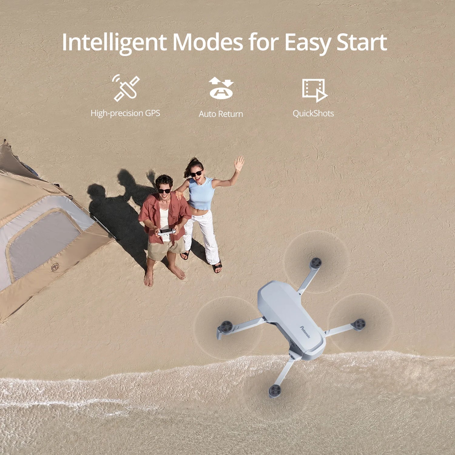 ATOM 3-Axis Gimbal 4K GPS Drones under 249G Max 6-KM for Adults and Beginners