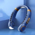 Portable Neck Fan,Hands Free Bladeless Fan with LED 4 Cooling Plate,Personal Fan 4000Mah Battery USB Rechargeable