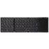 3Folding Keyboard Mini Wireless Keyboard Foldable Dual Bluetooth Keyboard with Touchpad for Windows Android IOS Ipad Phone