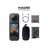 X5 Camera -8K Waterproof 360 Action Camera with 1/1.28" 48MP Sensors, 8K 360 HDR Video, 72MP 360 Photo Sports Travel,