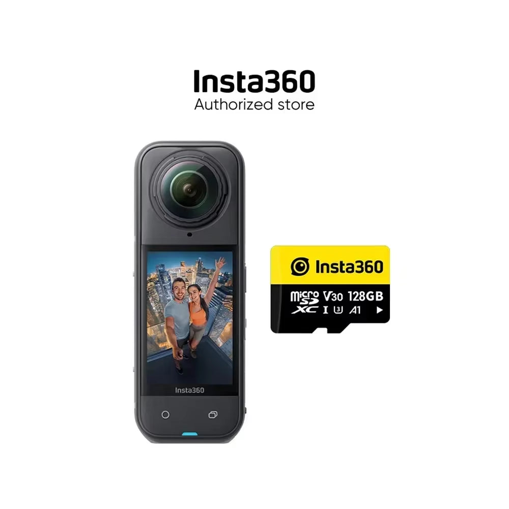 X5 Camera -8K Waterproof 360 Action Camera with 1/1.28" 48MP Sensors, 8K 360 HDR Video, 72MP 360 Photo Sports Travel,